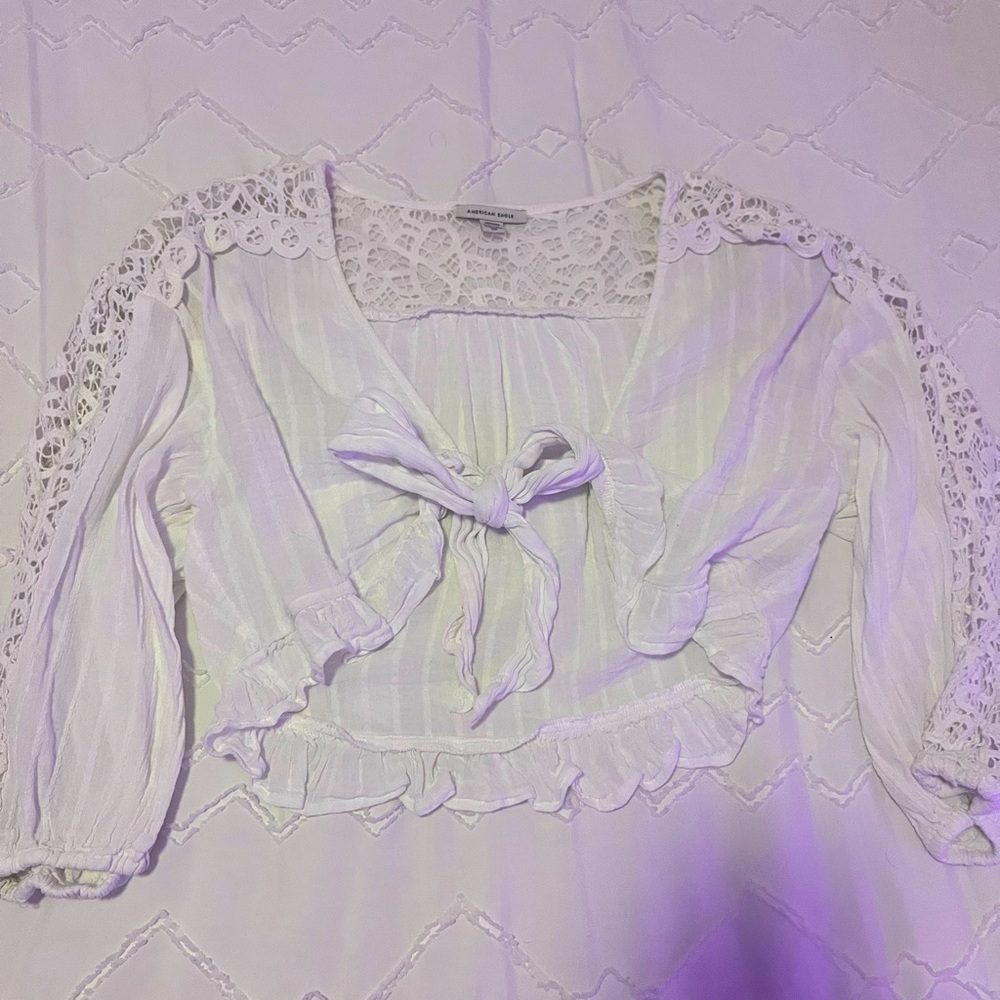 American Eagle White Top